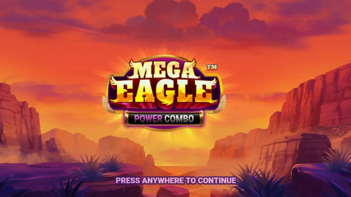 Pemandangan alam liar Amerika Utara dalam slot Mega Eagle Power Combo